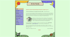 Desktop Screenshot of allarefriends.org